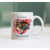 Różane serce - Kubek z nadrukiem z okazji rocznicy