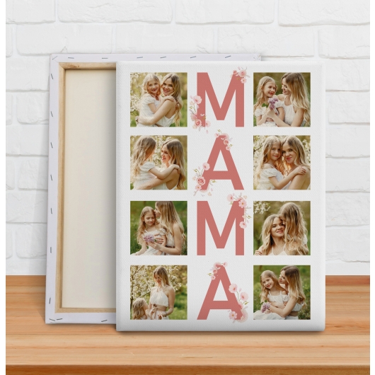 Zdjęcia na płótnie - personalizowany prezent dla mamy