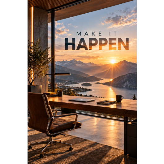 Plakat - Make it happen