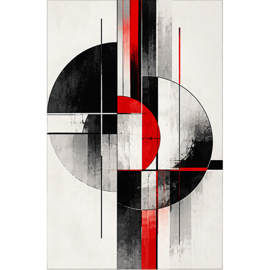 Plakat - Geometryczna Równowaga