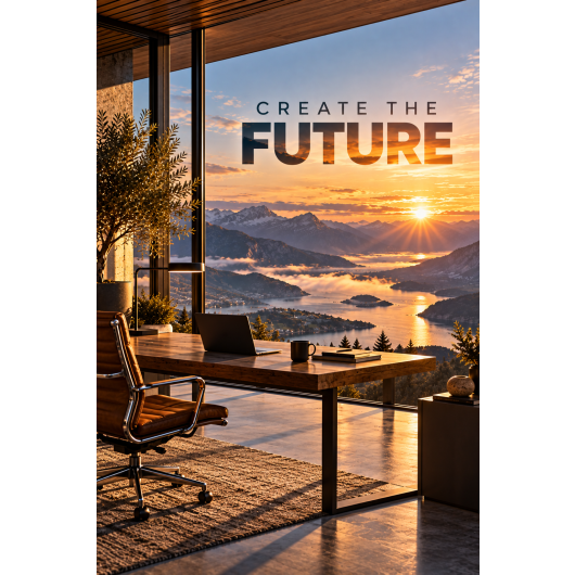 Plakat - Create the future