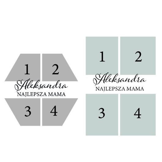 Druk na szkle akrylowym - personalizowany prezent dla mamy