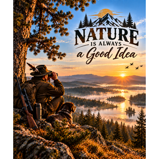 Plakat - Tam, gdzie zaczyna się natura