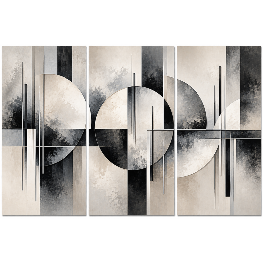 Plakat - Geometryczna harmonia