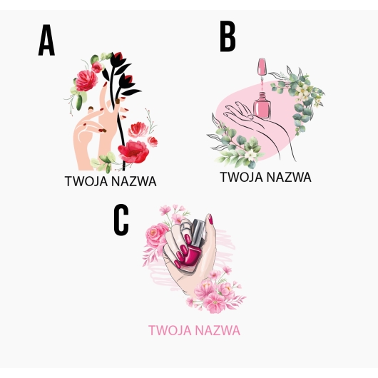 Kalendarz dzienny A5 A4 dla stylistki paznokci